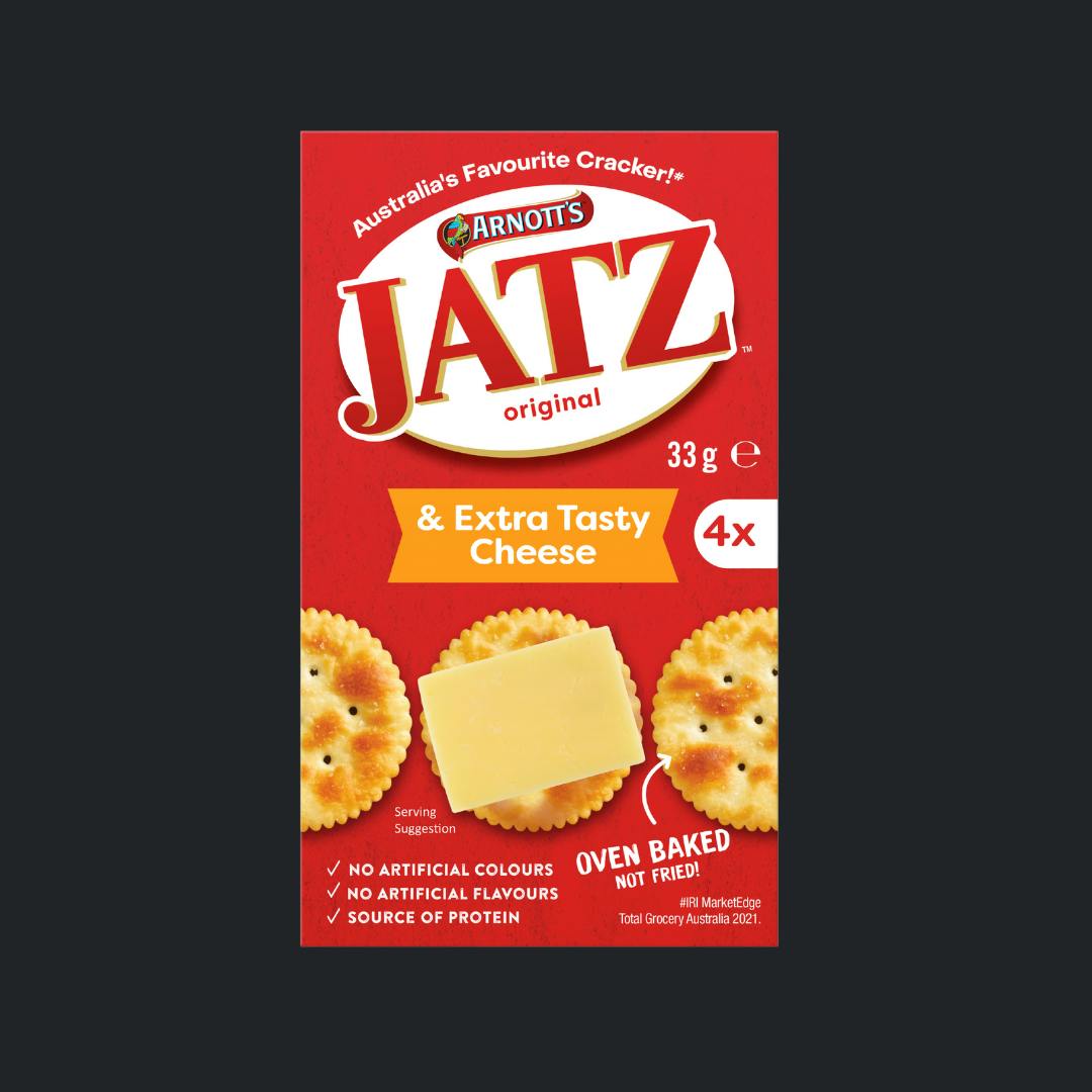 Arnott’s Extra Tasty Cheese  & Jatz 33g