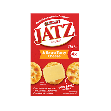 Arnott’s Extra Tasty Cheese  & Jatz 33g