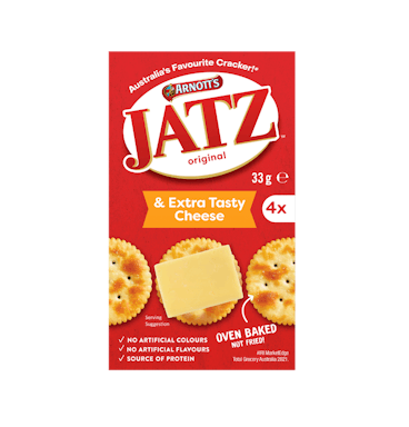 Arnott’s Extra Tasty Cheese & Jatz 33g