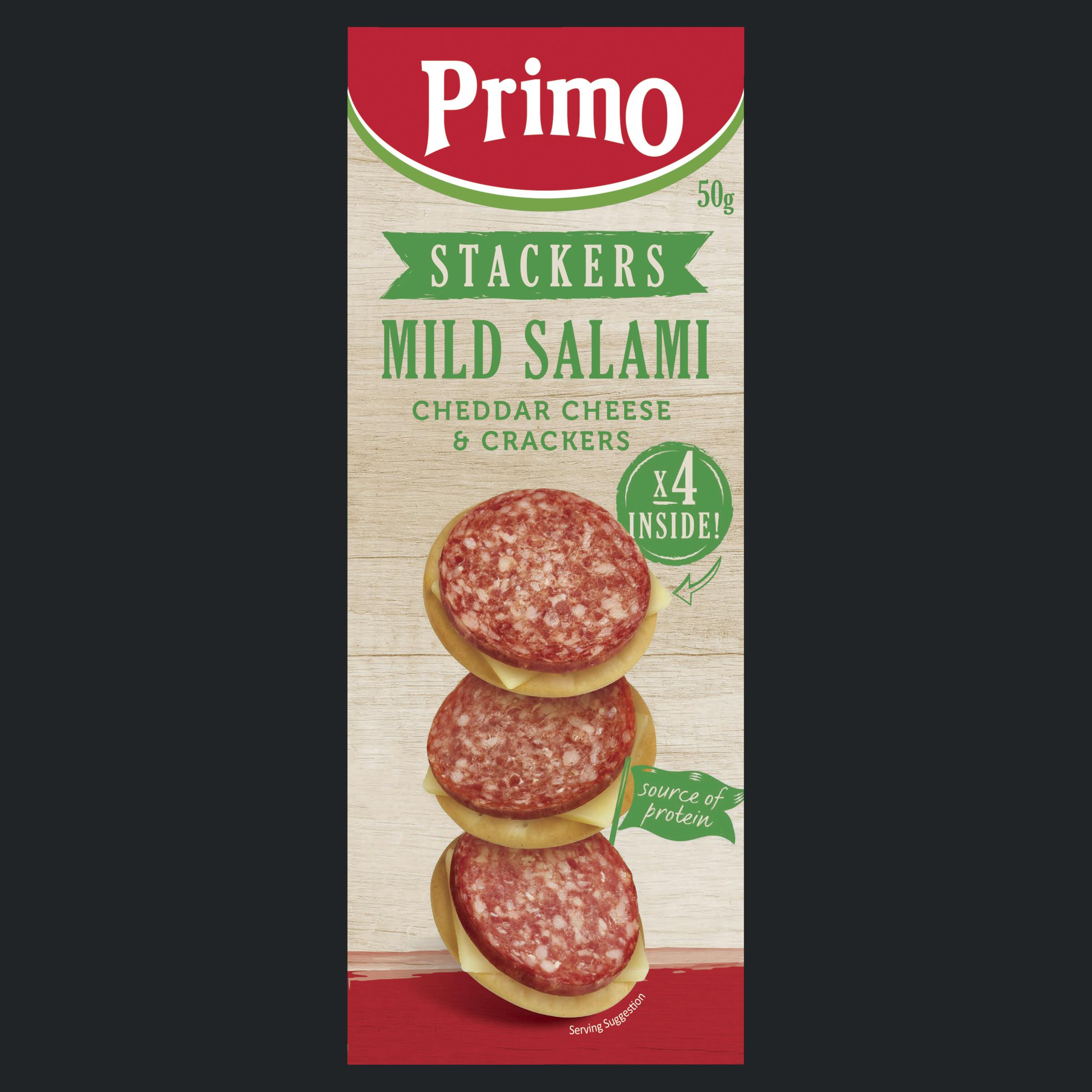 PRIMO SALAMI MILD STACKERS 50G