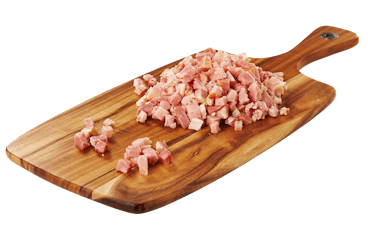 LEAN DICED BACON 6 x 2kg