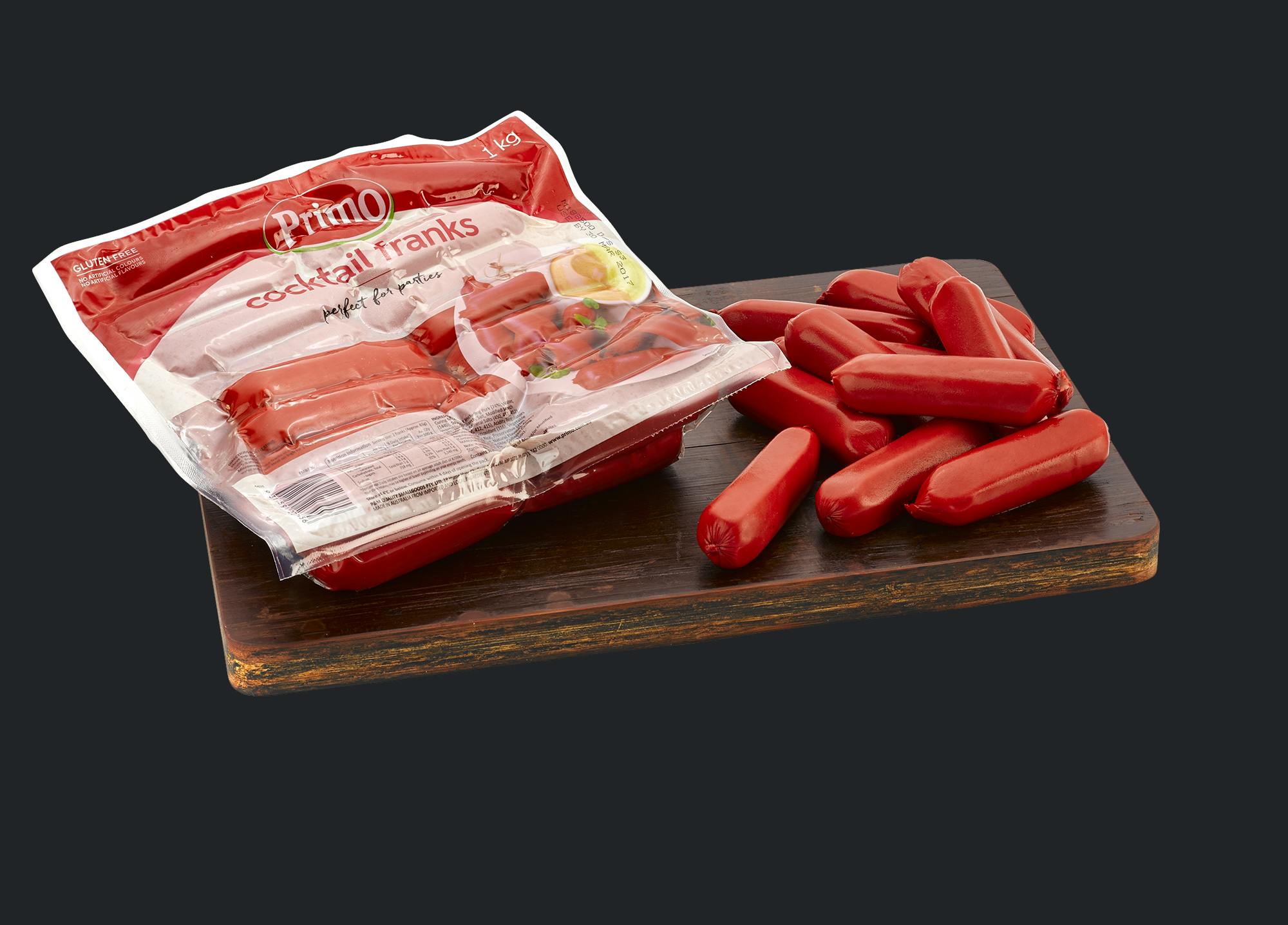 COCKTAIL FRANKS 10 x 1kg